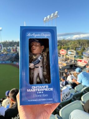 NWT Shohei Ohtani LA Dodgers "Greatest Game"Bobblehead Part 1 SGA 4/10/2026; 7”H